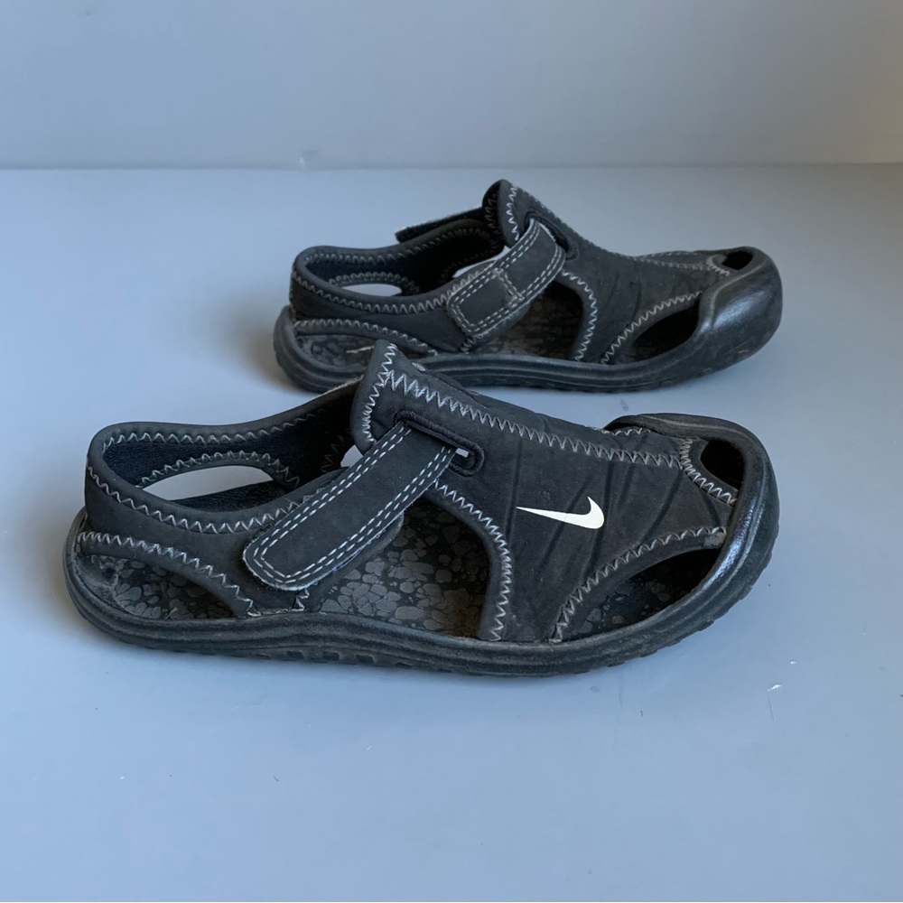Nike Sunray Protect Kids Stretch Fabric Water Outdoor Summer Beach Sandal 7